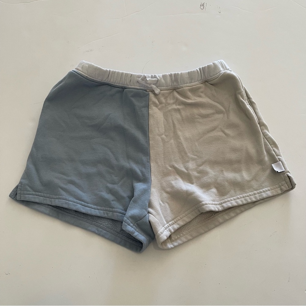 Abercrombie Kids Two-Tone Blue and Beige Shorts